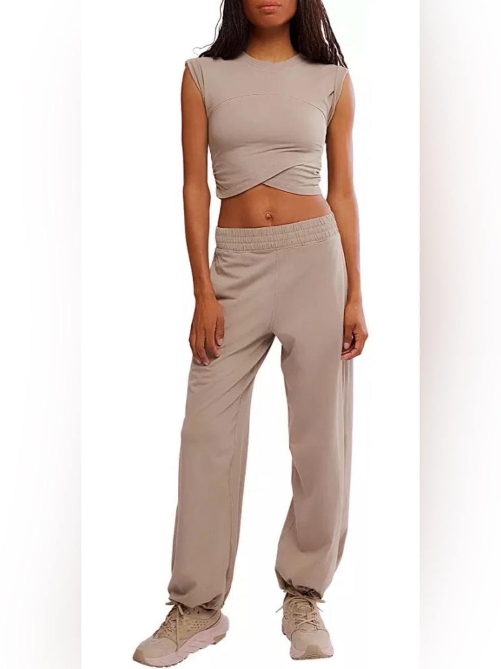 Free People Hotshot Crossover Set in Pumice
